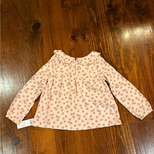 Carter's Pink Floral Blouse for Kids